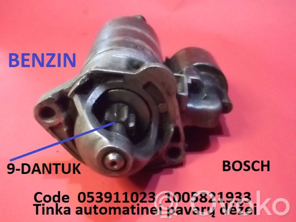 Motor de arranque   053911023,1005821933