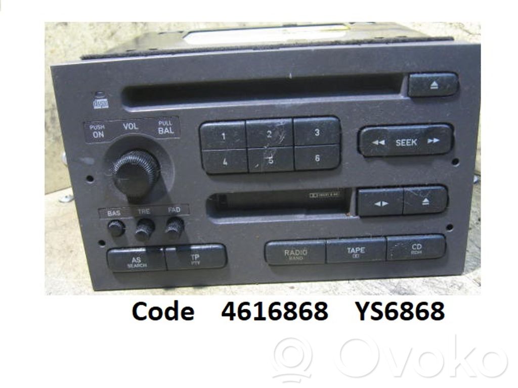 Saab 9-5 Panel / Radioodtwarzacz CD/DVD/GPS 