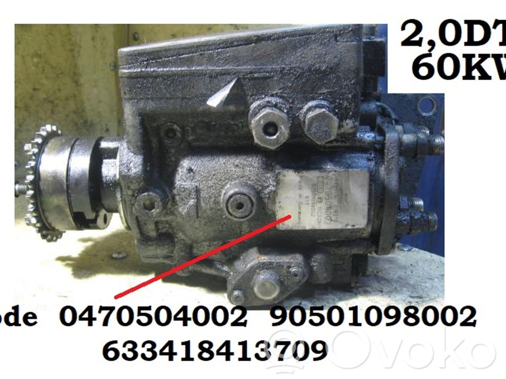 Opel Vectra B Pompă injecție de înaltă presiune 