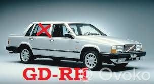 Volvo 960 Vetro del finestrino della portiera posteriore 