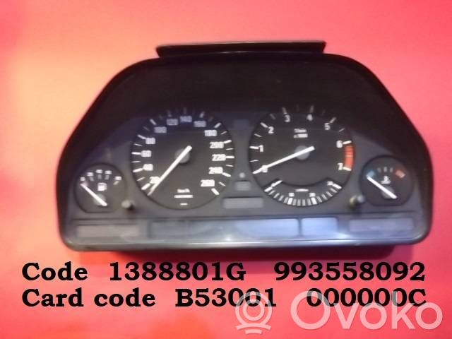 BMW 5 E34 Speedometer (instrument cluster) 