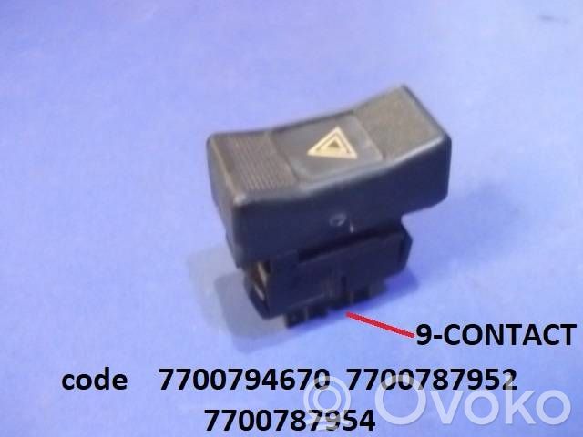 Renault 19 Hazard light switch 