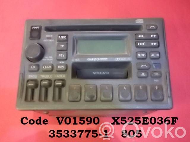 Panel / Radioodtwarzacz CD/DVD/GPS   V01590,X525E036F,35337751,805