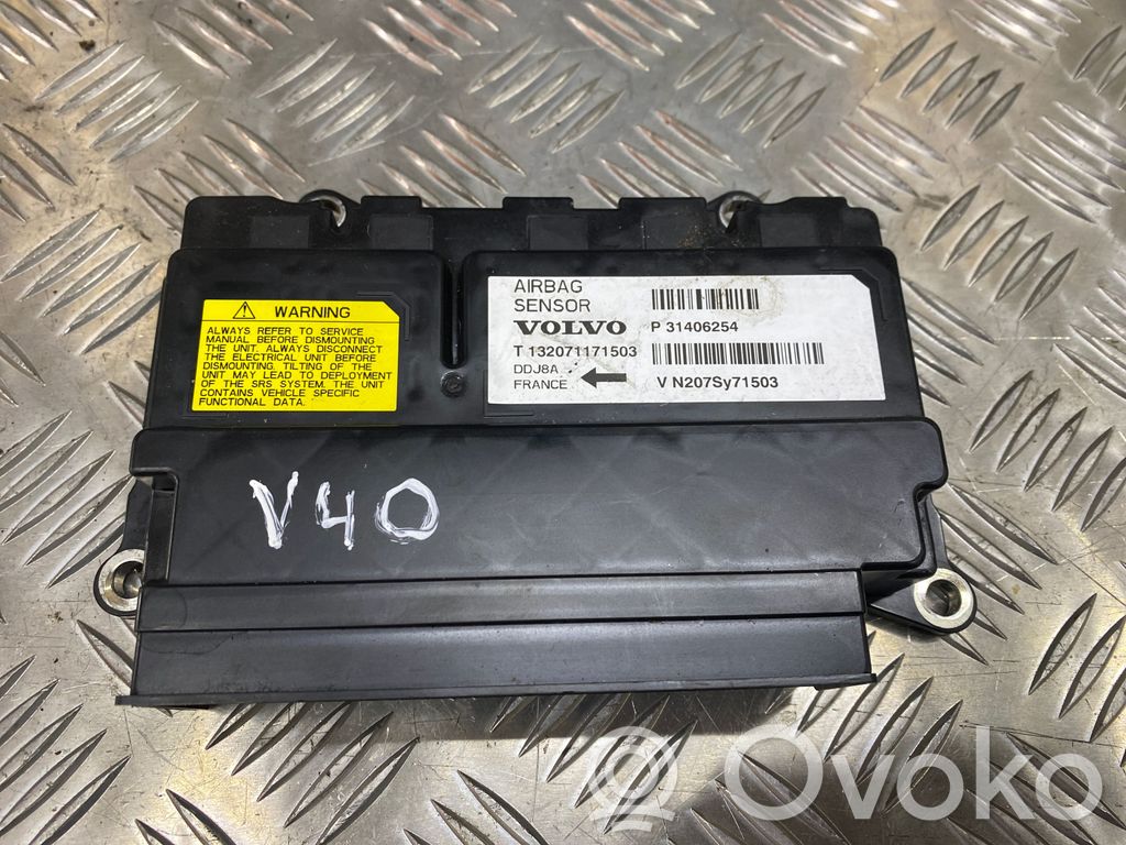 Volvo V40 Airbag control unit/module 