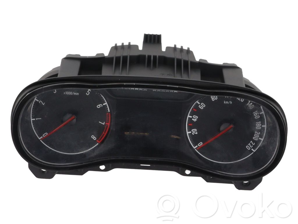 Opel Corsa E Compteur de vitesse tableau de bord 