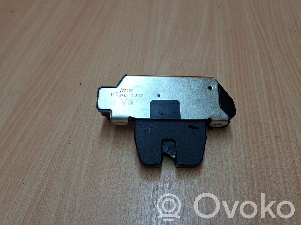 Tailgate lock latch   9684848680,8719F8