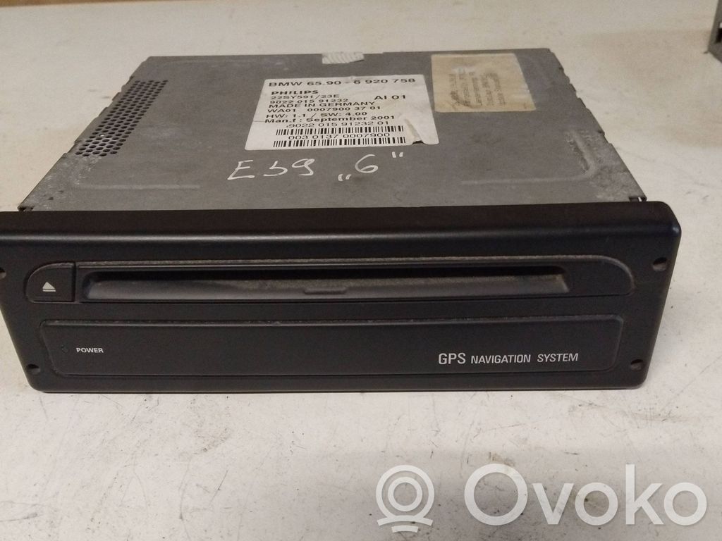 BMW 5 E39 Navigation unit CD/DVD player 