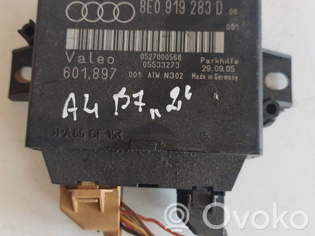 Audi A4 S4 B7 8E 8H Sterownik / Moduł parkowania PDC 