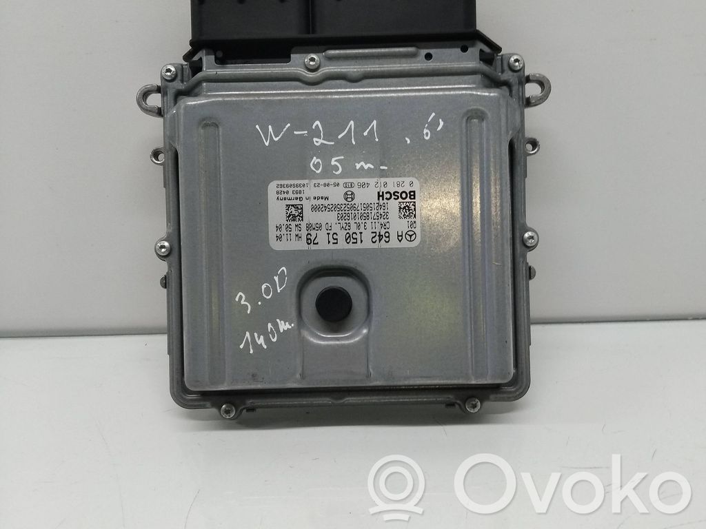 Mercedes-Benz E W211 Engine control unit/module 