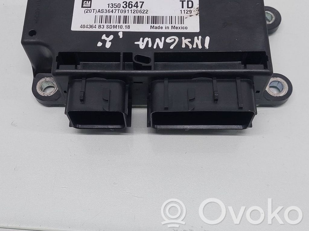 Opel Insignia A Unitate/modul de comandă airbaguri 
