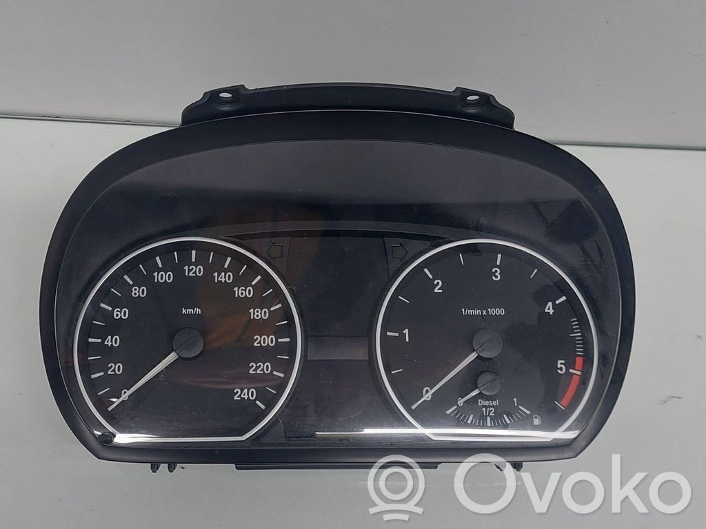 BMW 1 E81 E87 Speedometer (instrument cluster) 