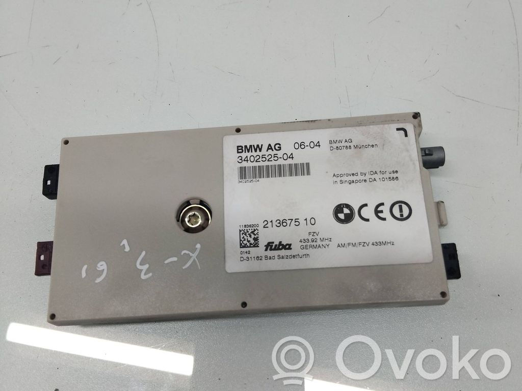 BMW X3 E83 Other control units/modules 