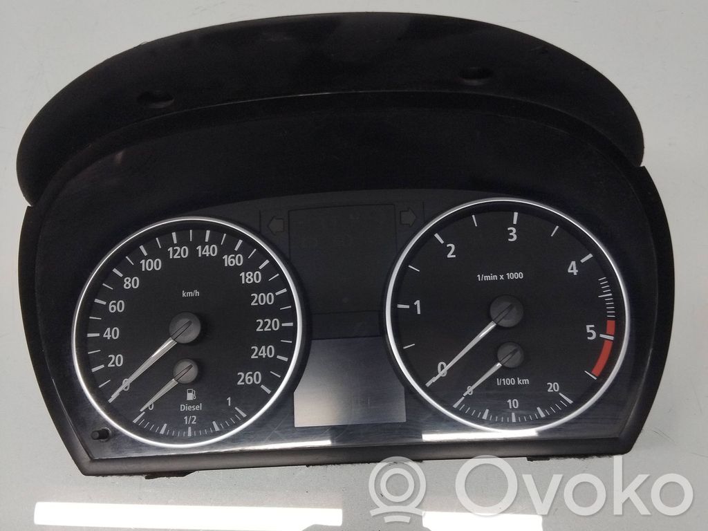 BMW 3 E90 E91 Speedometer (instrument cluster) 