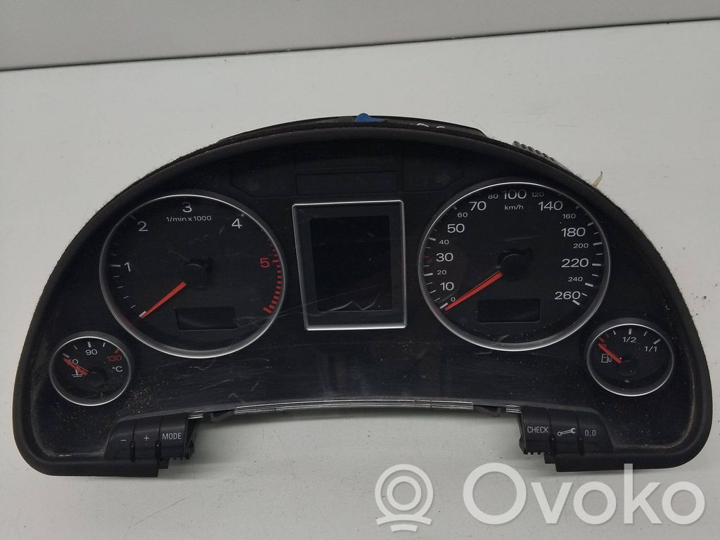 Audi A4 S4 B7 8E 8H Speedometer (instrument cluster) 