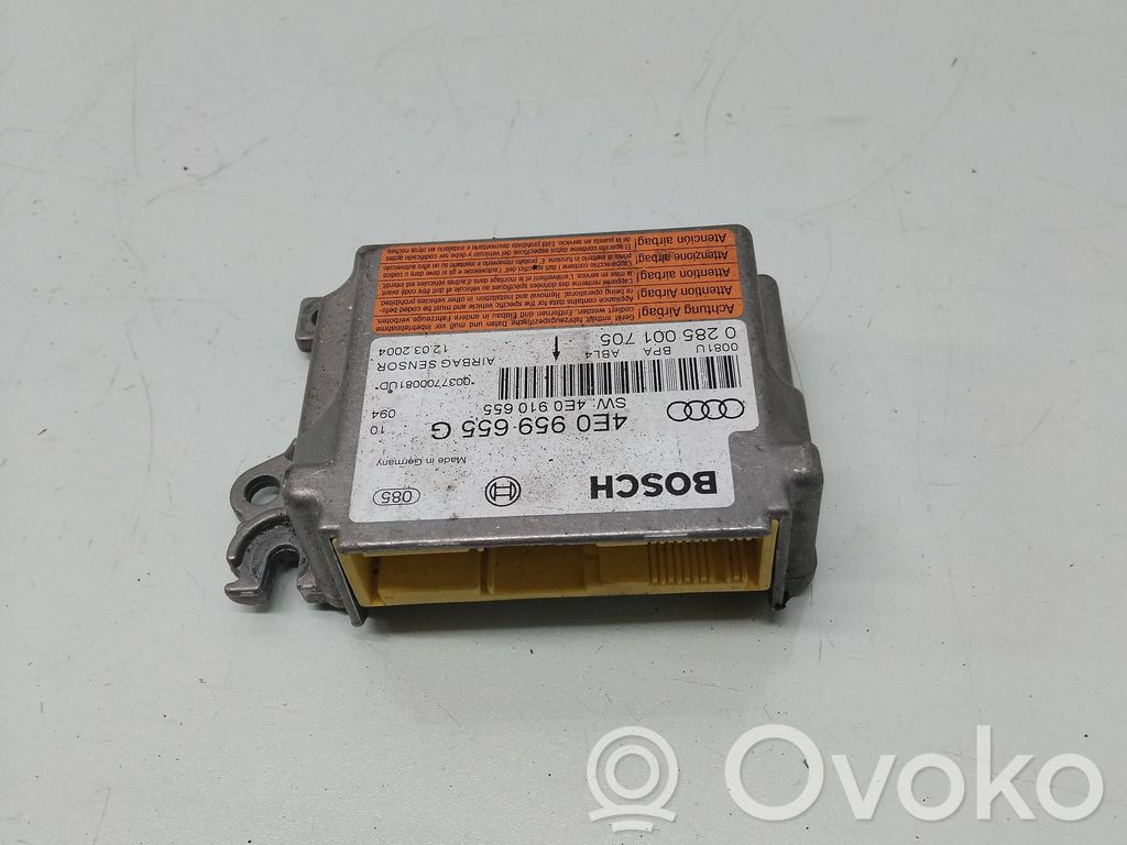 Audi A8 S8 D3 4E Airbag control unit/module 