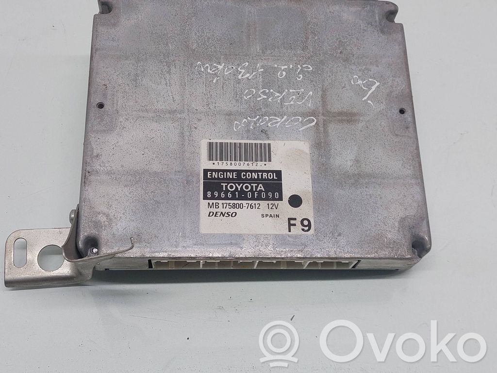 Toyota Avensis T250 Engine control unit/module 