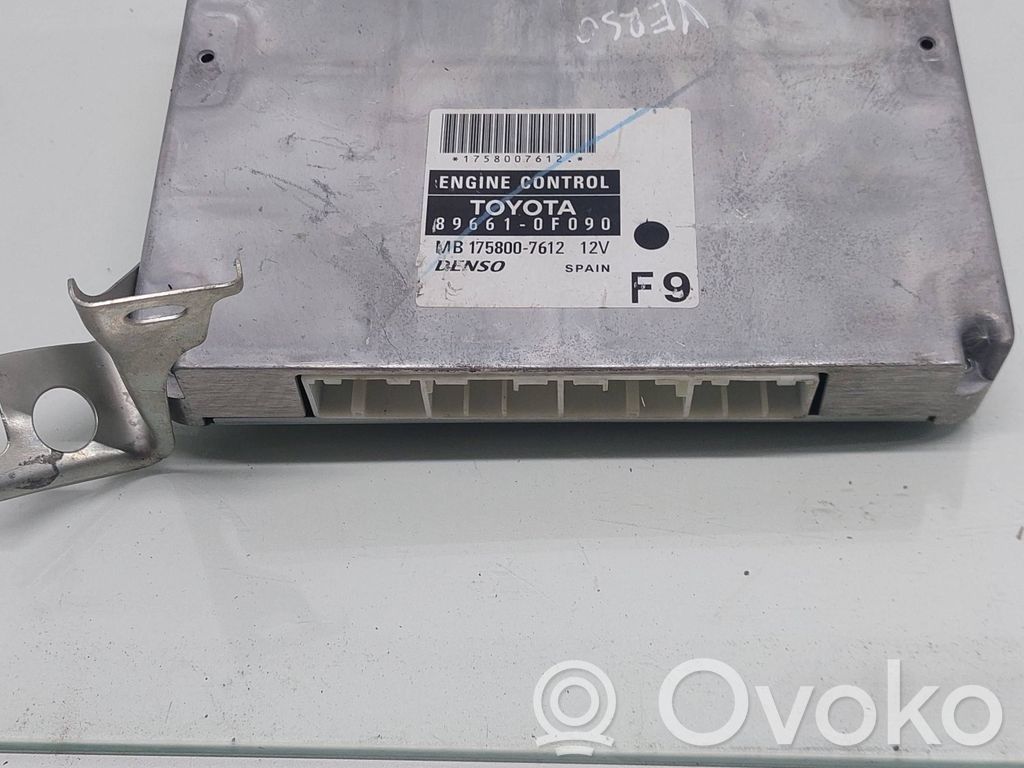 Toyota Avensis T250 Engine control unit/module 