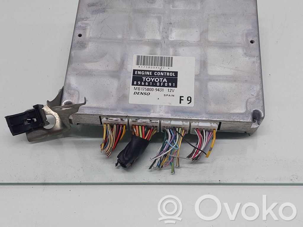 Engine control unit/module   1758009431,896610F091,MB1758009431
