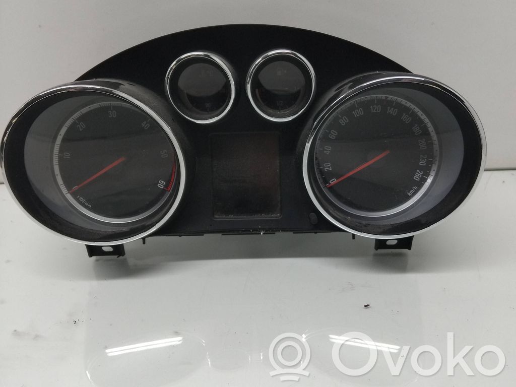 Opel Insignia A Geschwindigkeitsmesser Cockpit 