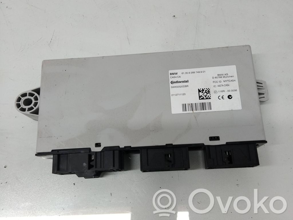 BMW 5 GT F07 Unitate/modul de comandă CAS 