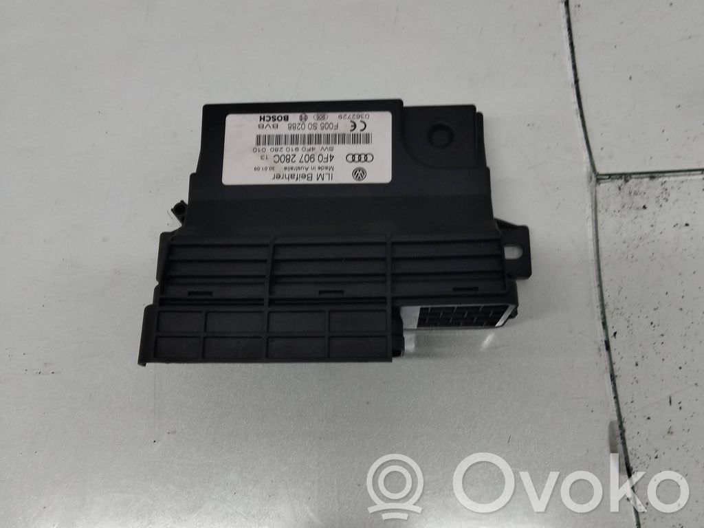 Other control units/modules   4F0907280C,F005S00288,4F0910280