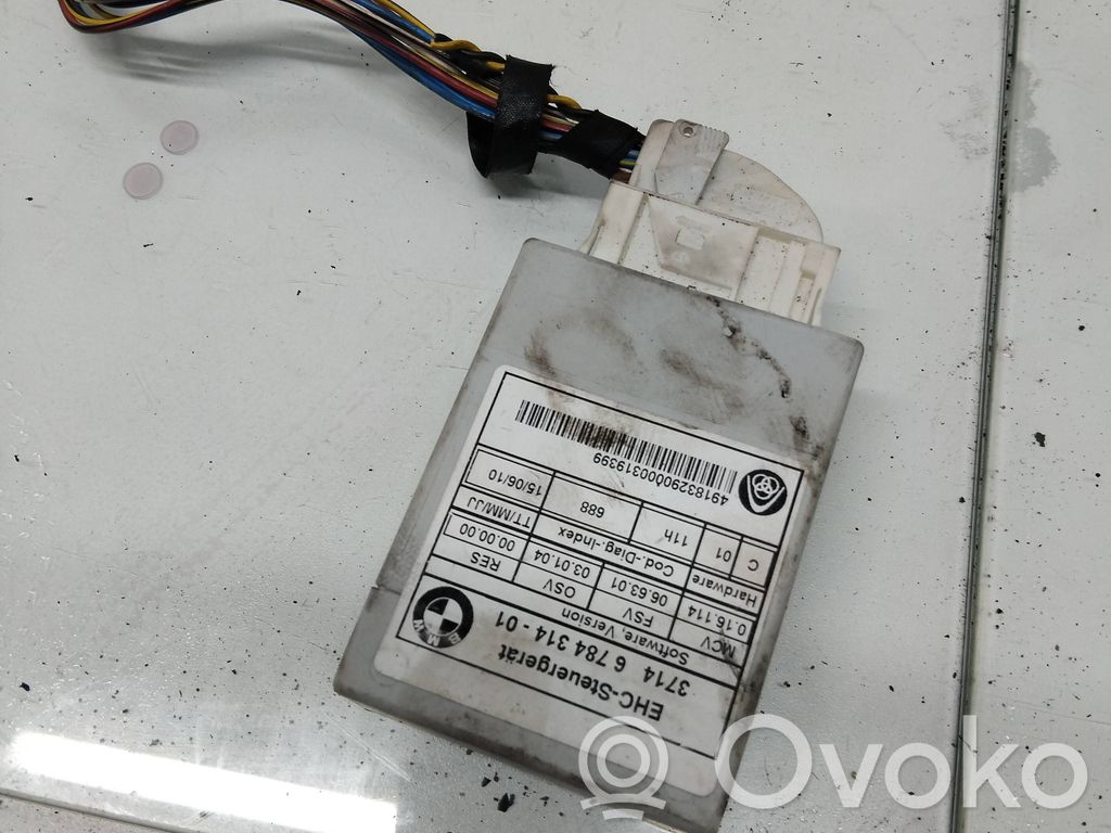 BMW 5 E60 E61 Módulo de control de la suspensión neumática (trasera) 