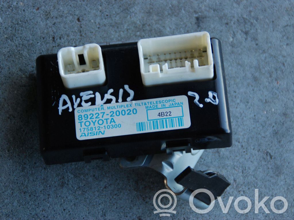 Toyota Avensis T270 Aktyvaus stabilizatoriaus valdymo/ vožtuvų blokas 