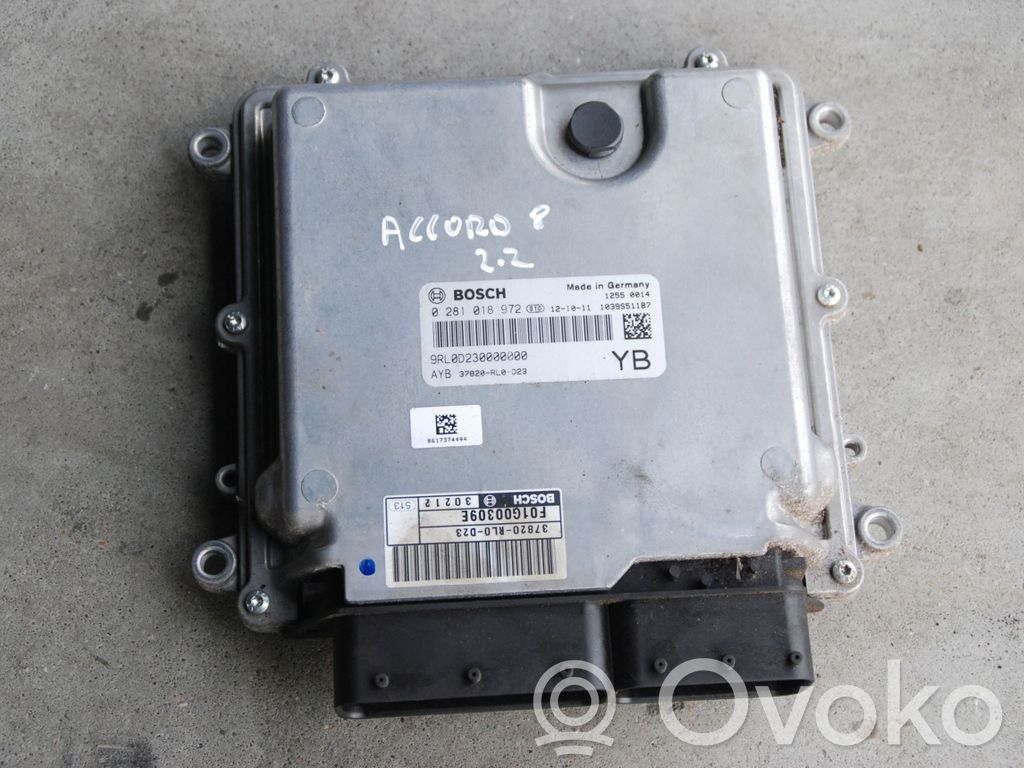 Honda Accord Engine control unit/module 
