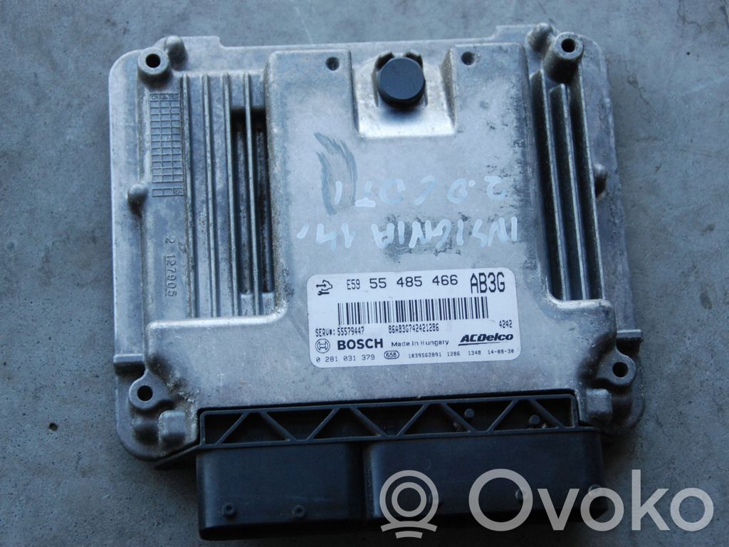 Opel Insignia A Engine control unit/module 