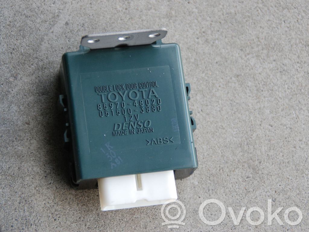 Lexus RX 330 - 350 - 400H Unité de commande / module de verrouillage centralisé porte 