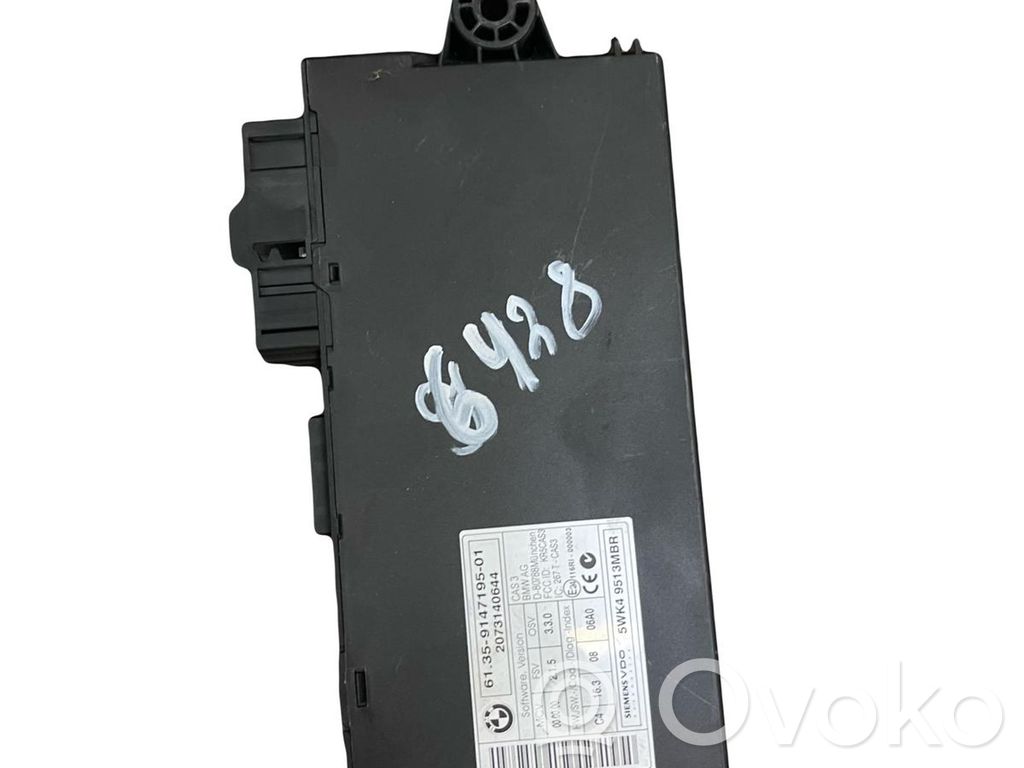 BMW 5 E60 E61 Moottorin start-stop-painike/kytkin 