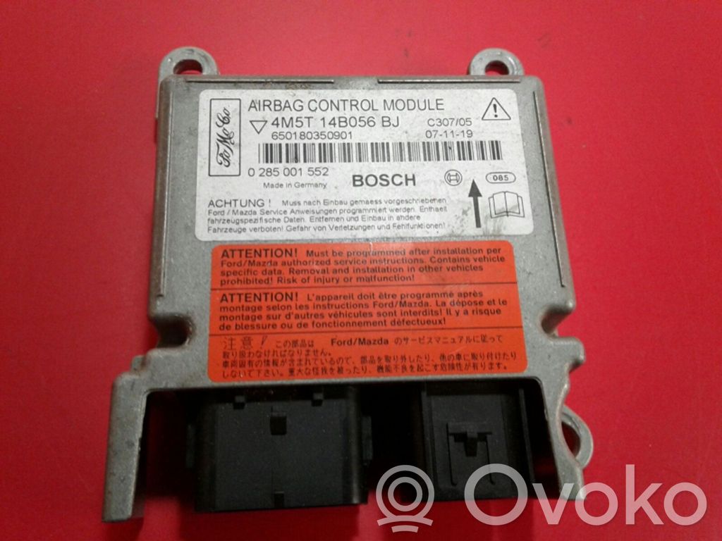 Airbag control unit/module   285,552