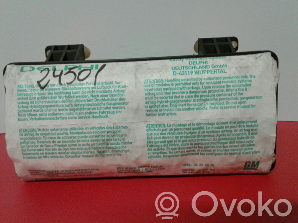 Airbag del pasajero   16833904,28