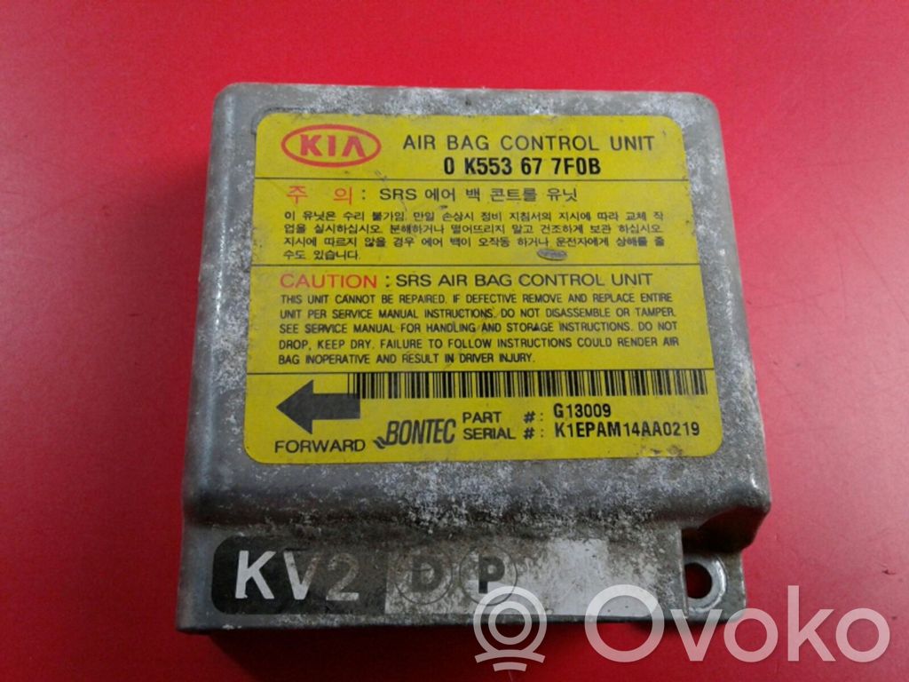KIA Carnival Airbag control unit/module 