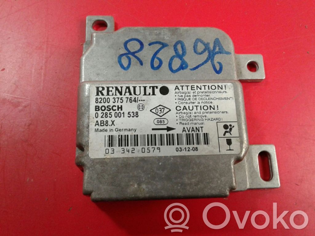 Renault Clio II Airbag control unit/module 