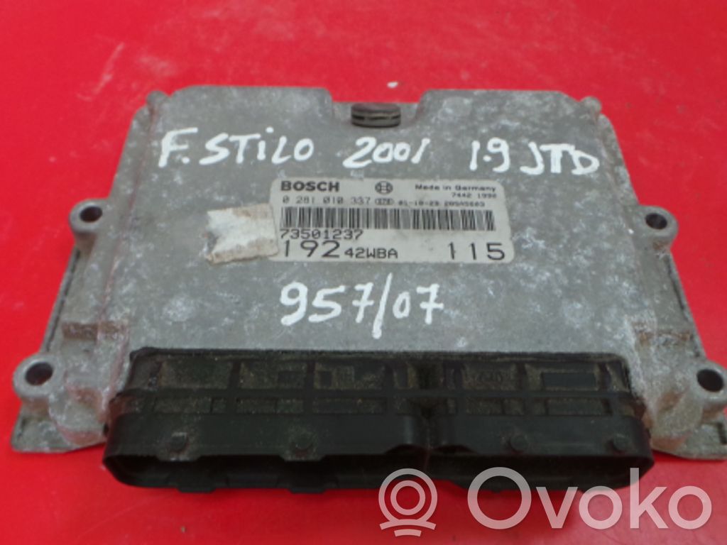 Fiat Stilo Engine control unit/module 