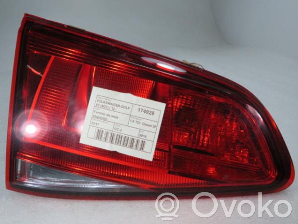 Volkswagen Golf VII Lampă spate în capacul portbagajului 