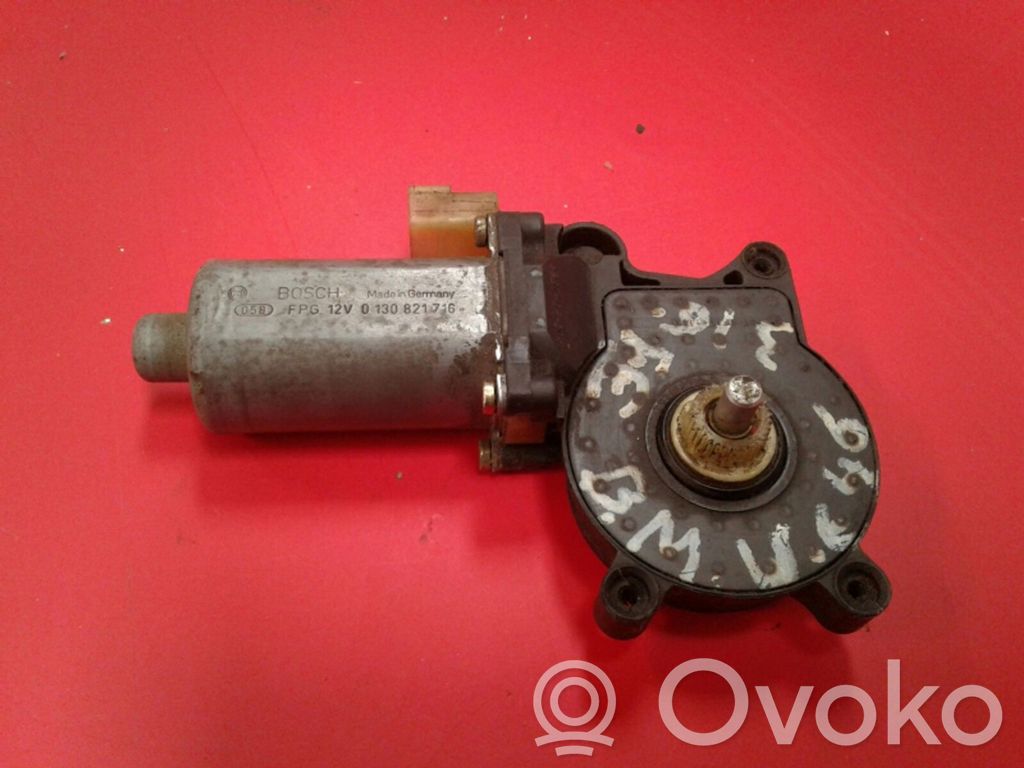 BMW 3 E46 Front door window regulator motor 