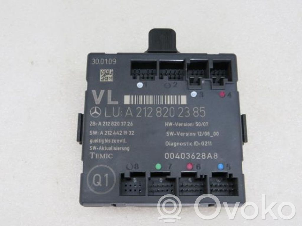 Unité de commande module de porte   A2128202385,00403628A8,A2124421932,A2128203726