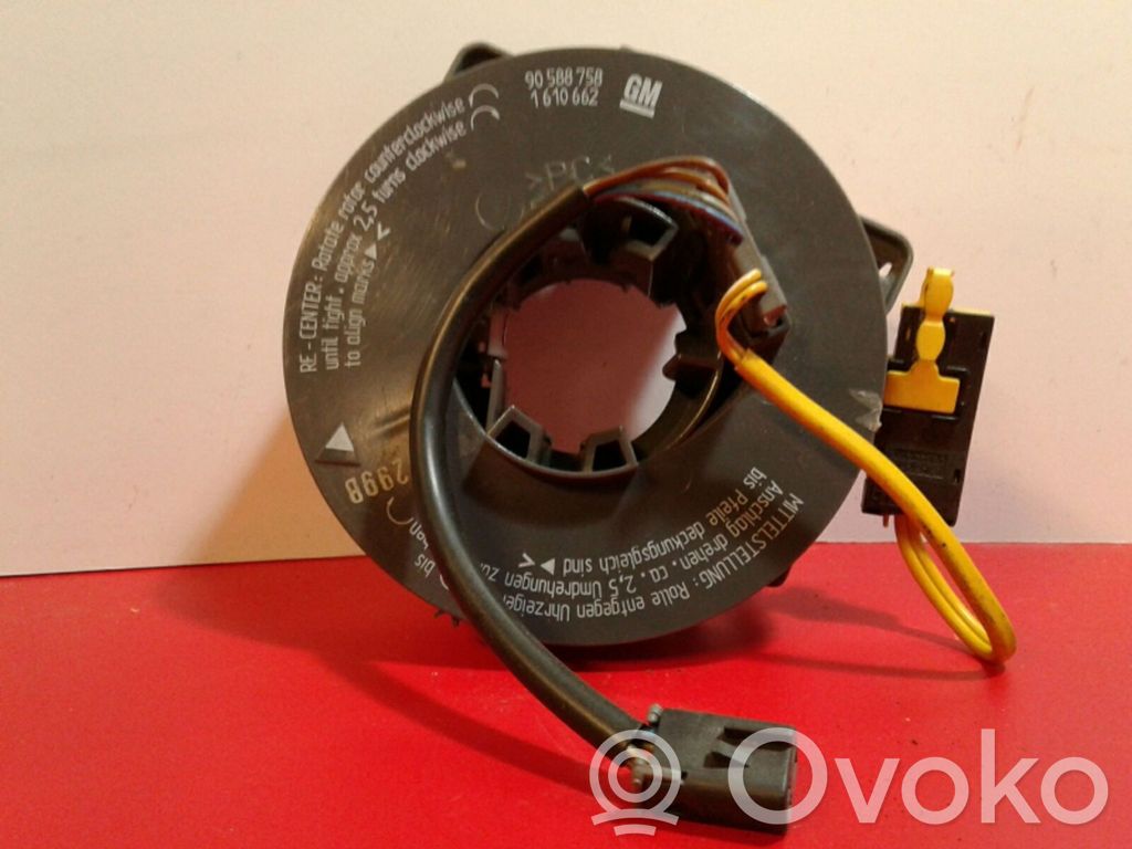Opel Astra G Airbag slip ring squib (SRS ring) 