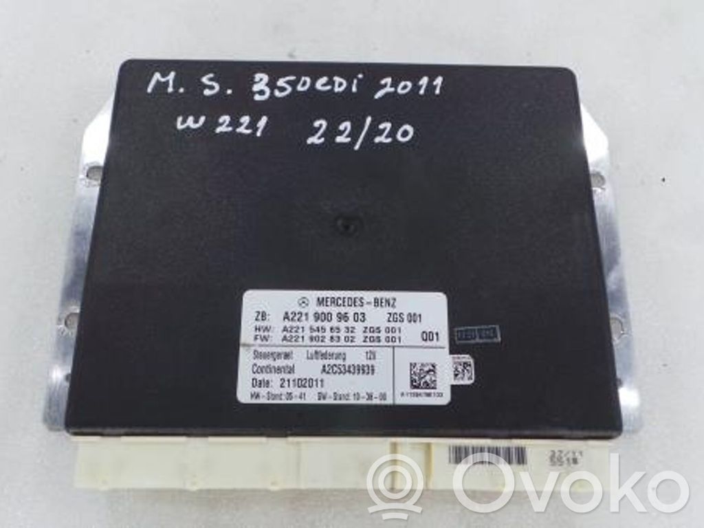 Module de commande suspension   A2219009603,A2215456532,A2219028302,A2C53439939