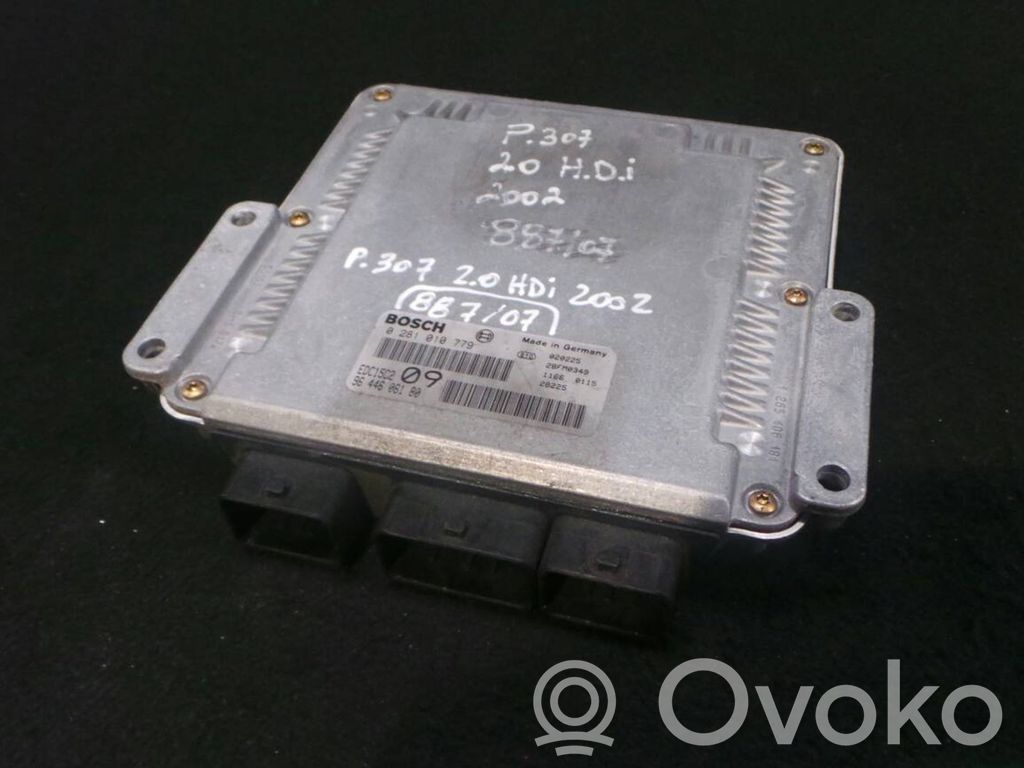Engine control unit/module   RHS,DW10ATED,07,38099,887