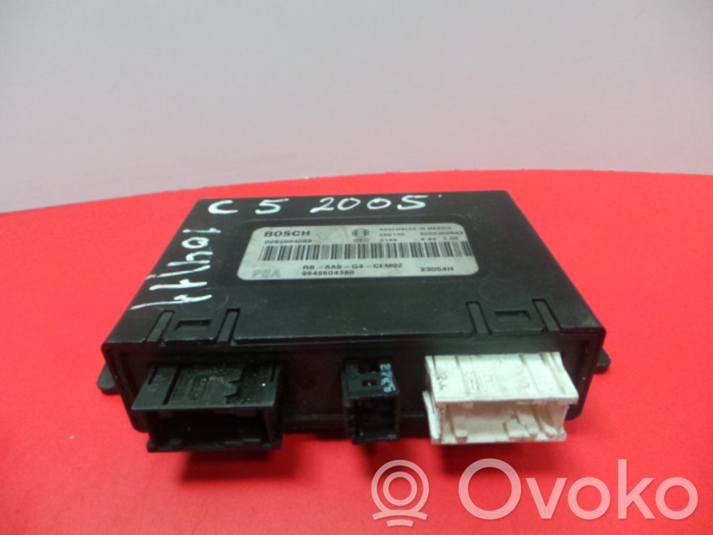 Other control units/modules   9649604380,0263004089,BOSCH