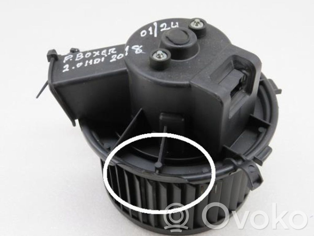 Peugeot Boxer Mazā radiatora ventilators 