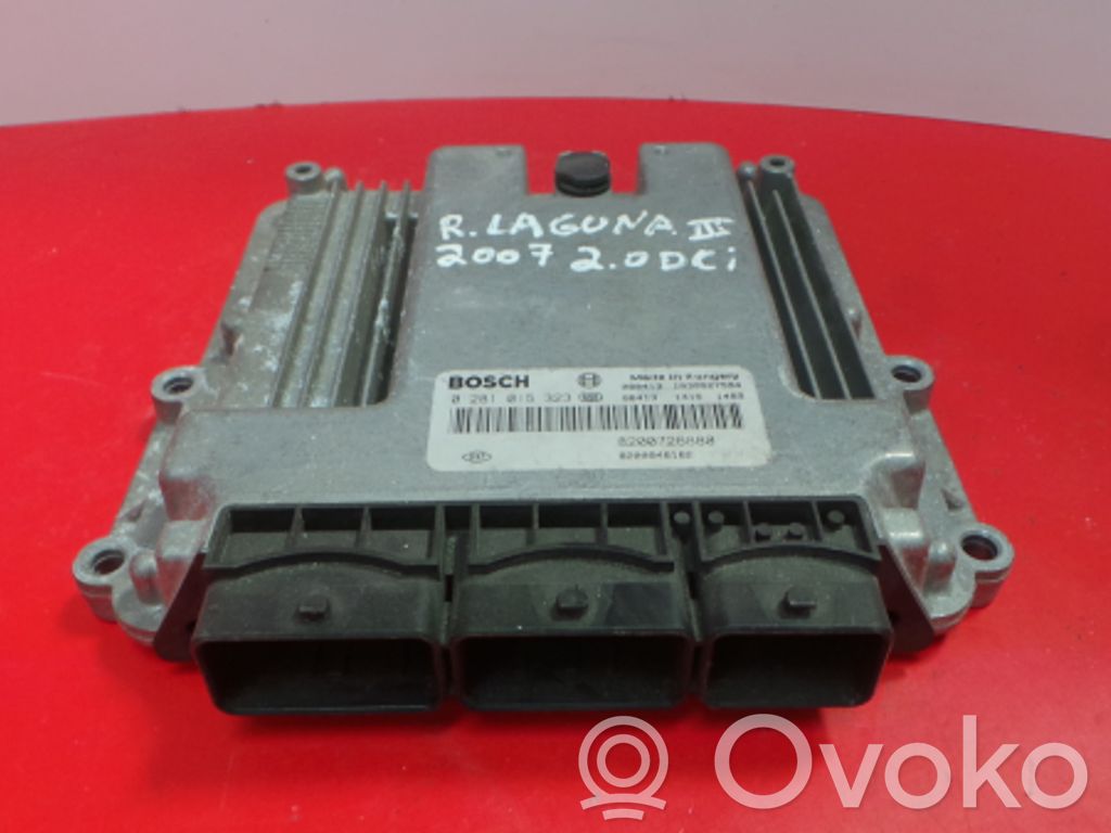 Engine control unit/module   8200726880,0281015323,38307,8200946162,BOSCH