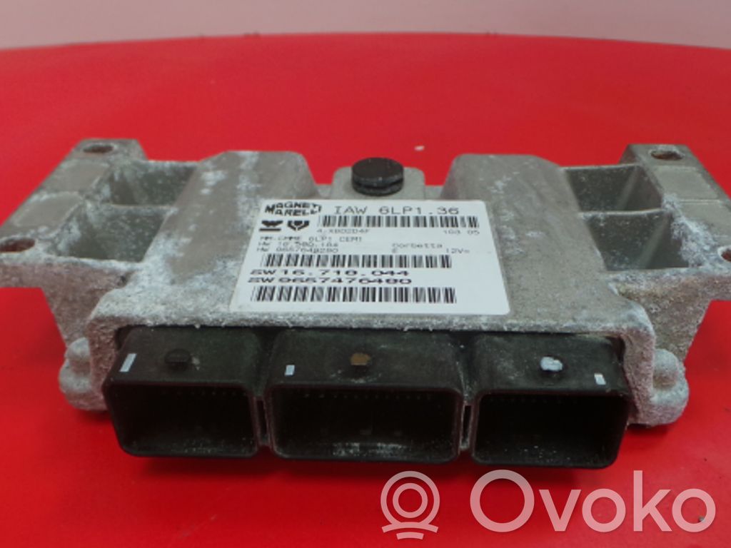 Engine control unit/module   IAW,36,6LP1,704,9657476480,MAGNETIMARELLI