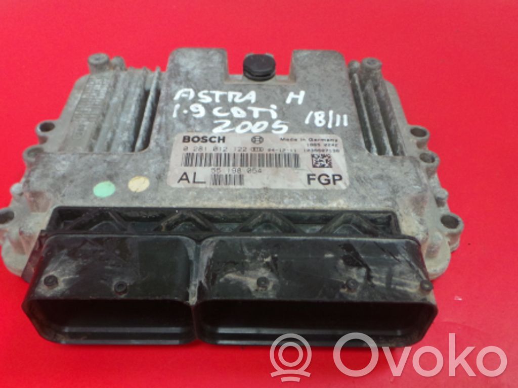 Engine control unit/module   012,281,55198054,BOSCH