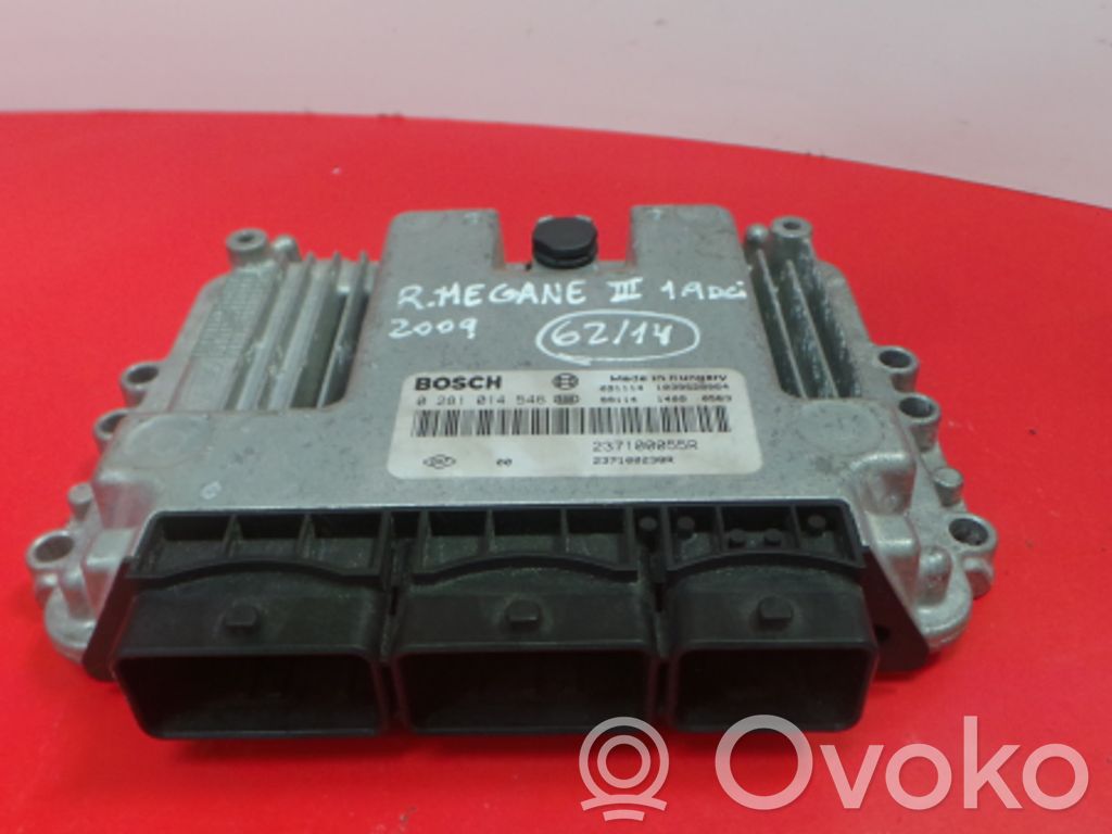 Engine control unit/module   014,237100055R,237100238R,281,38316,546,BOSCH