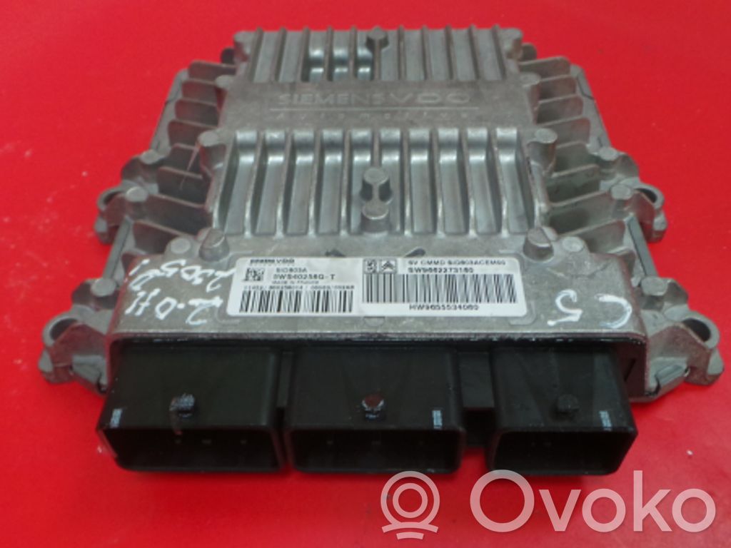 Engine control unit/module   SID803A,5WS40258GT,SIEMENS,SW9662273180