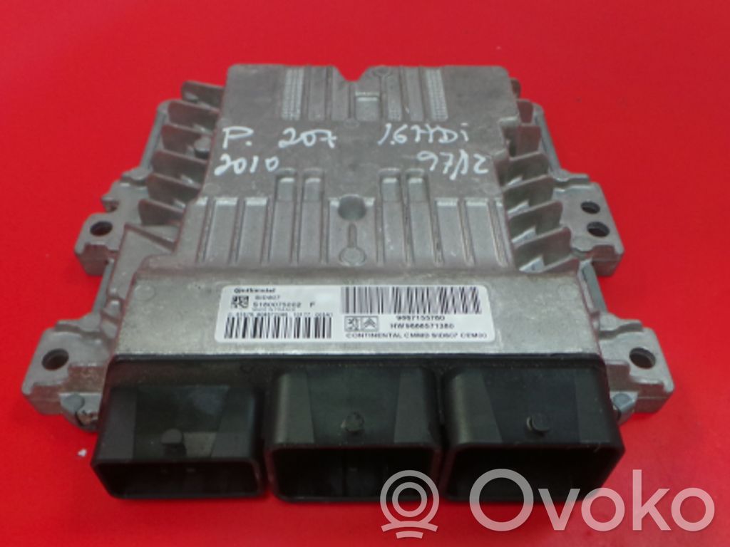 Engine control unit/module   S180075002,HW9666571380